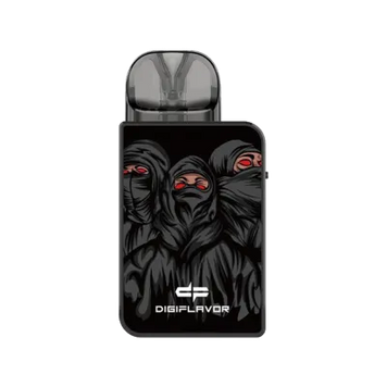 GeekVape Digiflavor Digi-U 1000 Ninja dark (Черный, с картриджем) Многоразовый POD 05971 Фото Інтернет магазину Кальянів - Вейпикс